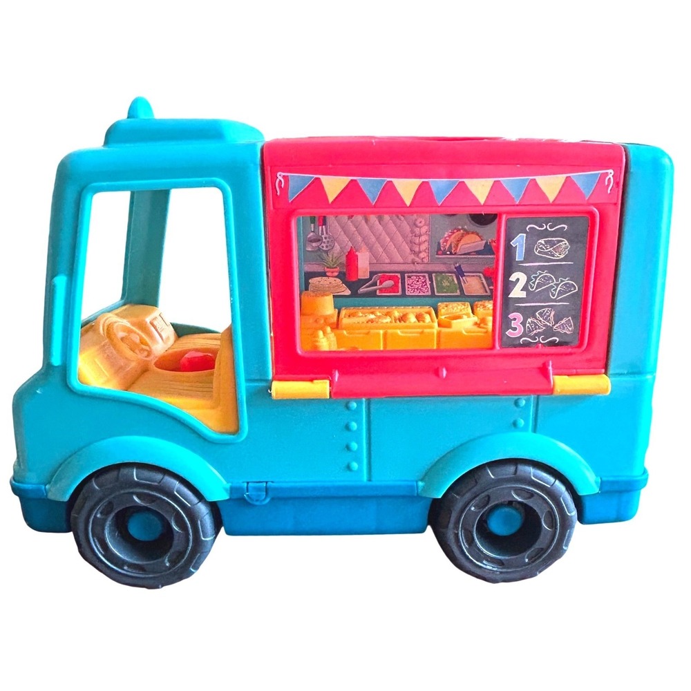 Fisher-Price Little Peope Laugh & Learn Taco Food Truck Montessori Tested
